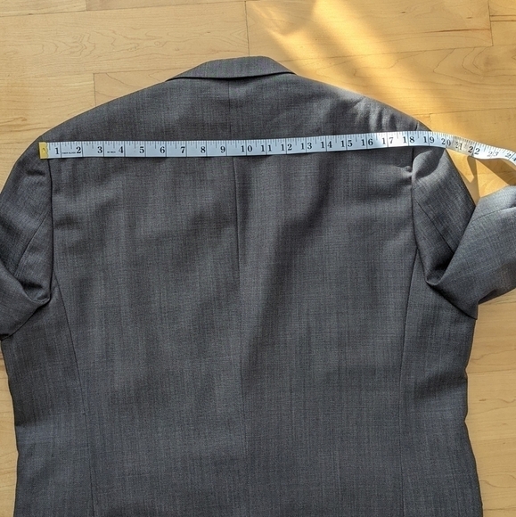 Matinique George F brown blazer suit jacket size 46 - Picture 8 of 14